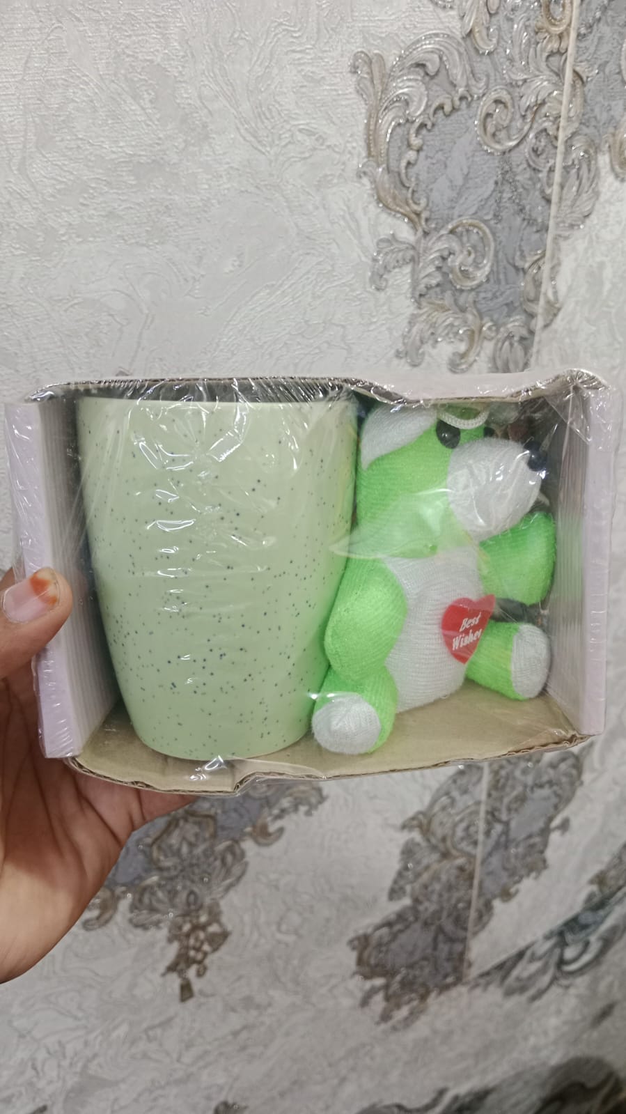 Tea and Coffee Ceramic MUG with cute taddy 87504969