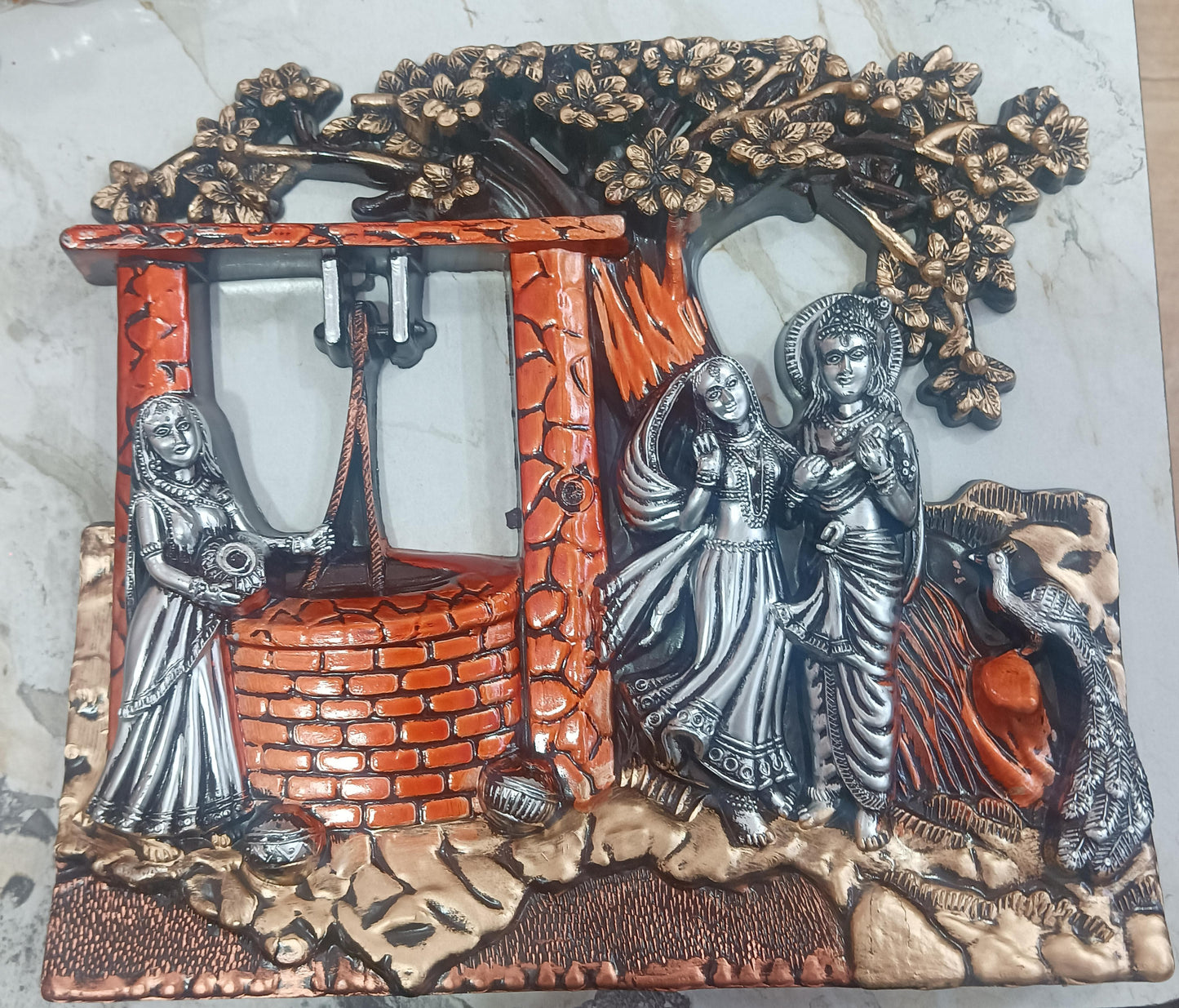 Scenery Radha Krishna frame 20791625