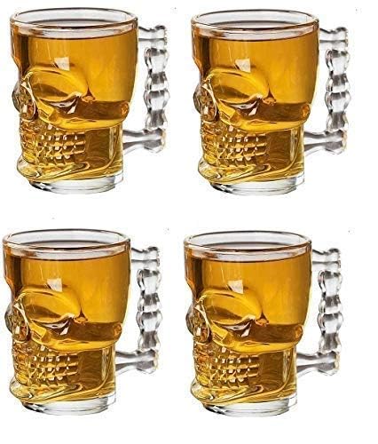 ADDOX Classic Skull Shape Design Beer Mug (540 ML) 43632713